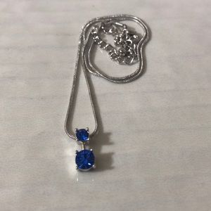 Annaleece Necklace Swarovski Crystal - Royal Blue